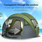 Tente instantanée campante d'installation facile extérieure, personne 3-4 augmentant le bruit vers le haut de la tente